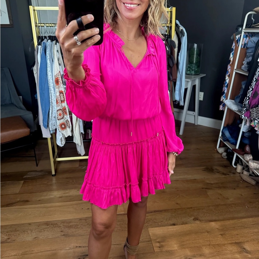 Hot Pink dress by Skies are Blue
